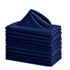 XWZO Cloth Napkins 12 Pack 18x18 inches, Washable and Reusable