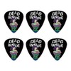Dead Inside Girl with Exposed Skeleton Bones Novelty Guitar Picks