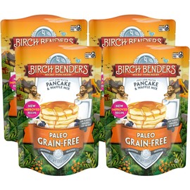 Birch Benders Paleo Pancake and Waffle Mix, 12 oz (Pack of 4)
