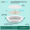 LUCERNA LED Recessed Ceiling Downlight 12 W - Indoor Round