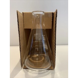 Karter Scientific NEW KARTER Glass 500 mL Narrow Mouth Erlenmeyer Flask Cientific 213G29
