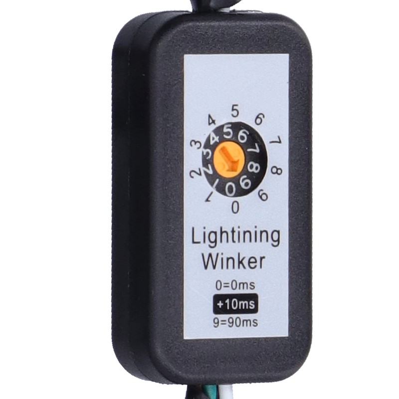 LED Tail Lights Dynamic Turn Signal Adapter Harness Blinker Module