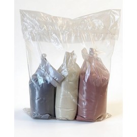 Kit de Arcillas Cosméticas Naturales  Verde, Barro Rojo y Barro Negro  3 x 300 g  Mascarilla Facial y Corporal                                        