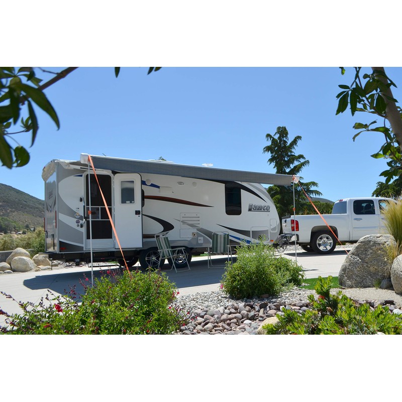 Carefree RV Awning Stabilizer Kit – Adjustable Height Poles for