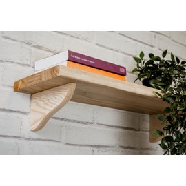 Velano - 2x Console, Shelf Bracket, Shelf Bracket, Shelf System, Wall Bracket - WDP - 215 x 120 x 2