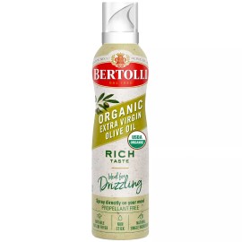 Bertolli Organic Extra Virgin Olive Oil Spray by Bertolli - 4 Pack, Rich Flavor, 4.9 oz