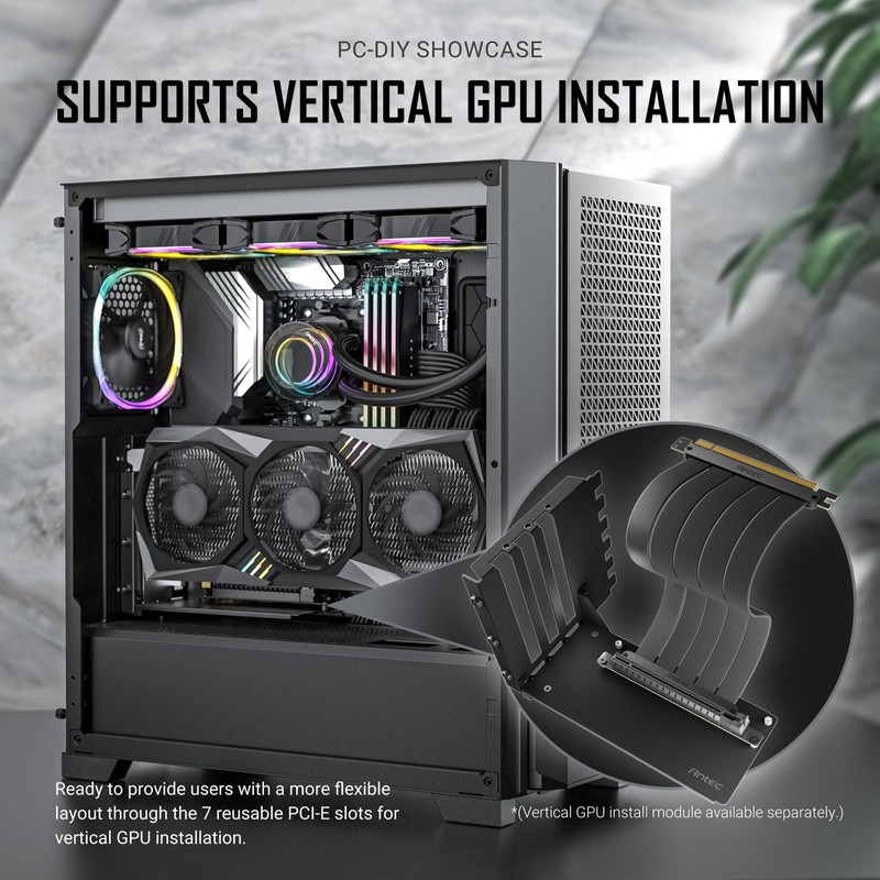 Antec Performance Series P20C, Massive Metal Mesh Front Panel, 3