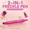 2 in 1 Dual End Freckle Pen, Waterproof Faux Freckle