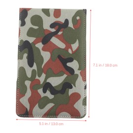 WOONEKY Golf Scorecards Book Pu Cover Portable Golfing Score Record Notebook for Easy Marking and Score for Golf Enthusiasts and Competitions