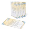 Office Depot Poly Project View Folders, Letter Size, Clear, Pack