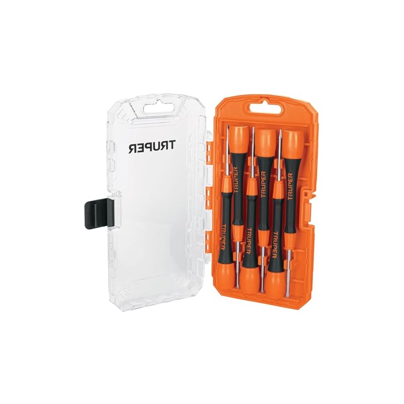 Truper JOY-6, Juego con 6 desarmadores de joyero