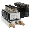 Heschen Electric Pneumatic 4 Solenoid Valve 4V110-06 DC24V PT1/8" 5