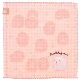 Marushin 6575032900 Mini Towel, Sumikko Gurashi, White Bear, Plump Shirokuma 100% Cotton, Antibacterial and Odor Resistant, Hand Towel, Handkerchief, Present, Gift, Birthday
