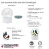 Snowglobe for You 40071 DIY Snow Globe Do It Yourself