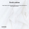 Hidden Label Large Scented Candle, Fresh Cotton, 30oz 3 Wick