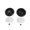 Pushchair Rubber Interchangeable Front/Rear Wheels Accessories for Yoya Vovo Pushchair