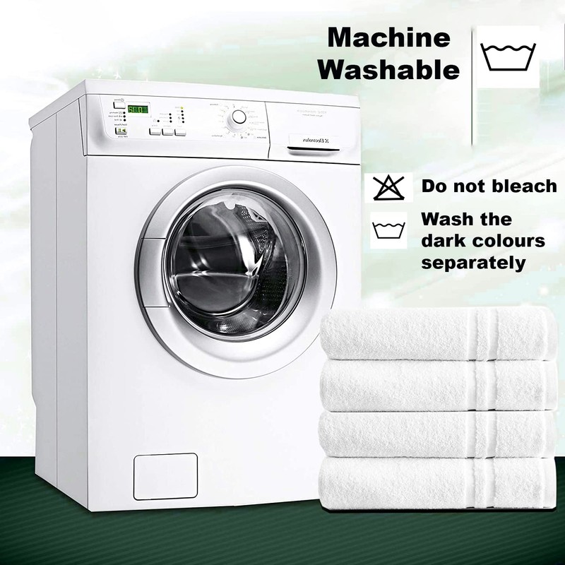 DARWEN STAR Bath Towel Set, 100% Luxury 2 x Cotton