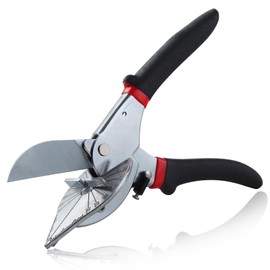 SPEEDWOX Multi Angle Miter Shear Cutter 45 Degree to 135 Degree Miter Cutter Hand Shear Trim Cutter Hand Tool Angle Cutter Tool for Wood Trim Miter Shears for Angular Cutting Molding for Plastic PVC