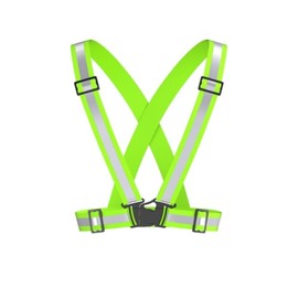 Invenko Reflective Safety Vest for Running, High Visibility, Adjustable Straps
