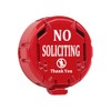 No Soliciting Thank You Sign Metal Do Not Disturb Sign