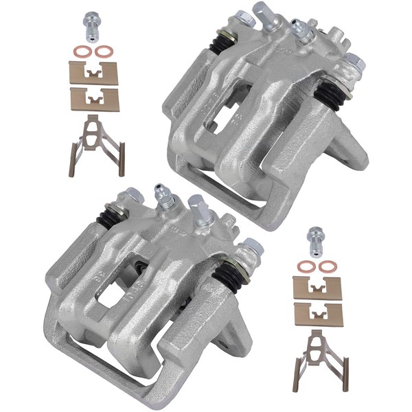 cciyu 19B2911 19B2910 Rear Left & Right Brake Calipers With