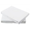 Egyptian Cotton 200 Thread Count Fitted Sheet - White -