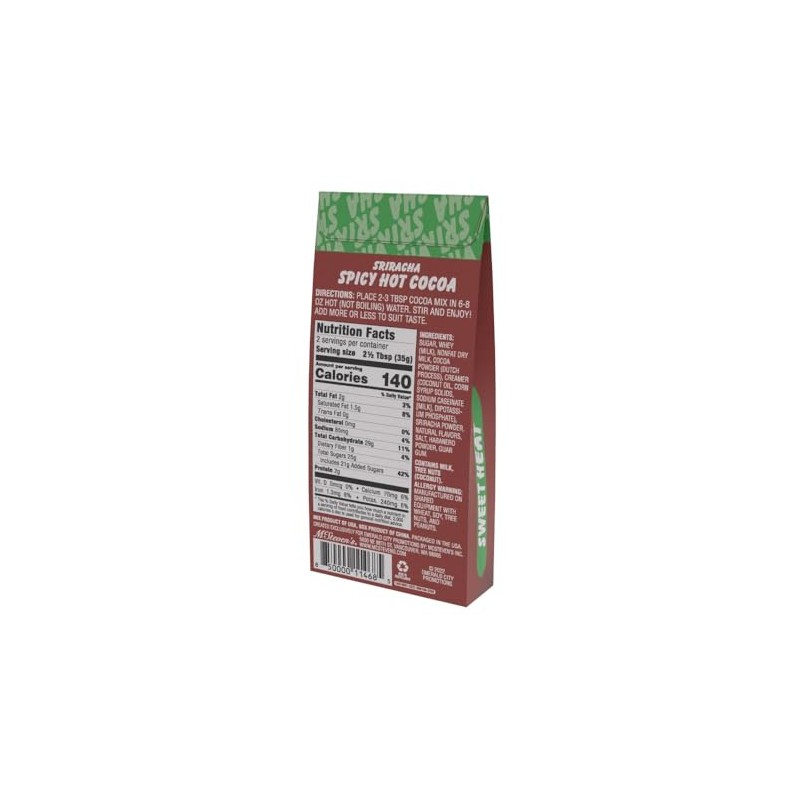 Rock Da Rooster Sriracha Spicy Dark Chocolate Hot Cocoa by