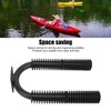 Kayak Paddle Rack High Strength One Piece Design Wall Mount