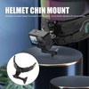 Casco Chin Strap Mount, Casco de Motocicleta Chin Mount para