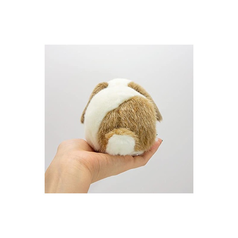 Yoshitoku 180128 Rikunaka Friends Lop Ear Rabbit Plush Toy, Broken