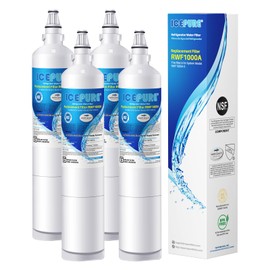 ICEPURE 9990 Replacement for LG LT600P, 5231JA2006A, 5231JA2006B, KENMORE 46-9990, 469990, RWF1000A Refrigerator Water Filter, 4 PACK