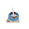 FabFinds Mason Jars with Lids and Straws Christmas Character Mason