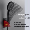 DASITON Large Wall Mount Strong Adhesive Waterproof Handheld Shower Holder,Shower