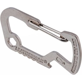 Leatherman Carabiner - Suitable for Attaching Items, Includes Bottle Opener and Hex Wrench