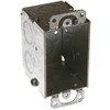 Hubbell WIRING500 662081 Switch Box, Single Gang, Four 1/2" Knockouts,