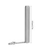 Mini LED Flashlight 500LM 304 Stainless Steel Portable with Snap