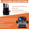 JAMHER 300A Circuit Breaker 300AMP Resettable Inline Circuit Breaker Manual