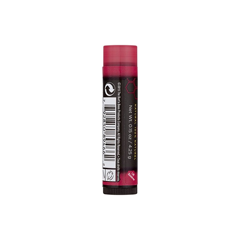 BURTS BEES - Bálsamo labial tintado rosa, 4.25 GR