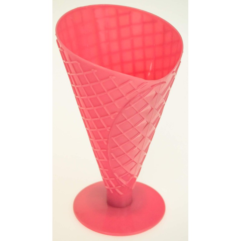 Ice Cream Sundae Dish Pack of 4 Cone Shaped Dessert