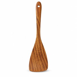 TooWoom Wooden Spatula for Cooking, 12 Inch Natural Acacia Wood Turner Spatula, Sturdy Wooden Spatulas for Nonstick Cookware, Comfortable Handle for Flipping, Turning, Frying & Everyday Cooking