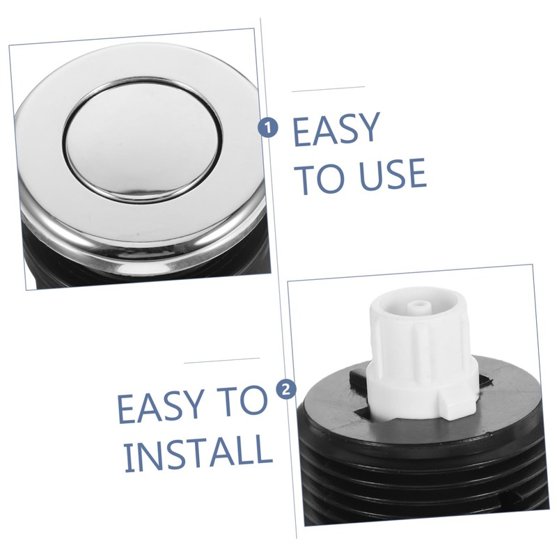 ULTECHNOVO Garbage Disposal Air Button Pneumatic/off Bath Tub Switch Spa