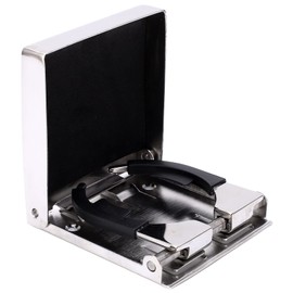 Portavasos Plegable, Portavasos de Pared de Acero Inoxidable con Tornillos de Montaje para Camiones, Vehículos Recreativos, Furgonetas, Barcos, Autocaravanas