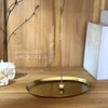 Brass Incense Holder, Round Brass Incense Stand, Buddhist Altar, Incense