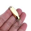 Hard Fishing Lures Metal Fishing Spoons Spinners with Storage Box