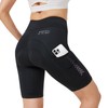 Santic Women's Padded Cycling Shorts, A-violet, XL