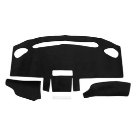 TUCKBOLD Fits Mazda Flare Wagon MM21 Dashboard Mat Car Dashboard Cover Protective Mat Interior Interior Custom Parts Accessories Sun Protection Anti-Glare Anti-Scratch Anti-Slip Flannel Material Black