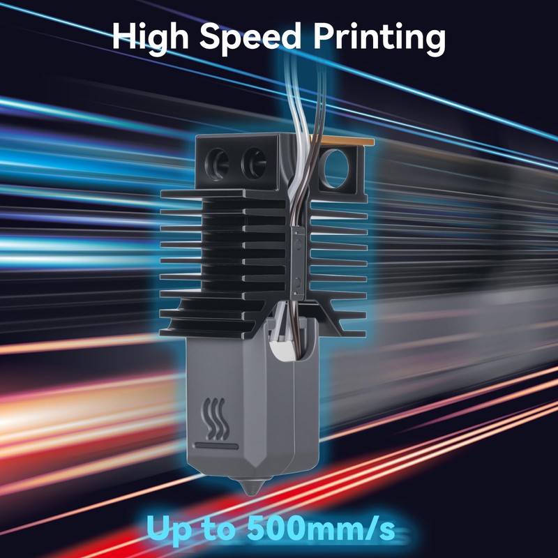 for Snapmaker U1 Hardened Steel Hotend 0.4mm,High Temp&Fast Heating Hot