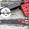 4 Pack Chainsaw Chains - Replacement ChainSaw Chain for 12