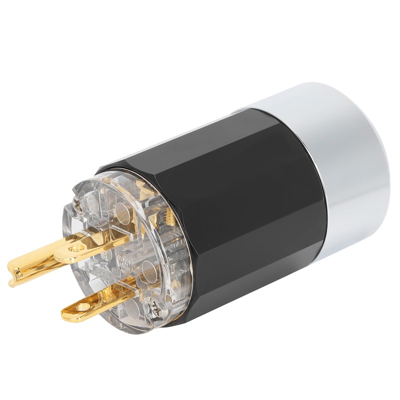 Monosaudio Pure Copper 24K Gold Plated Power Plug HIFI Audio