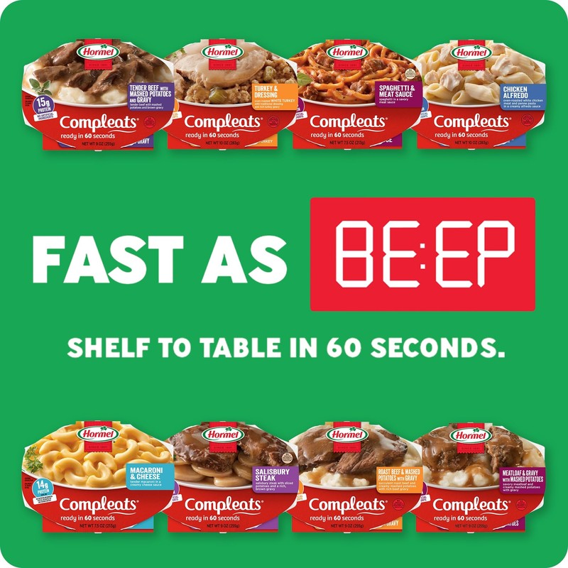 HORMEL COMPLEATS Italian Chicken & Penne, 9oz, 6-Pack